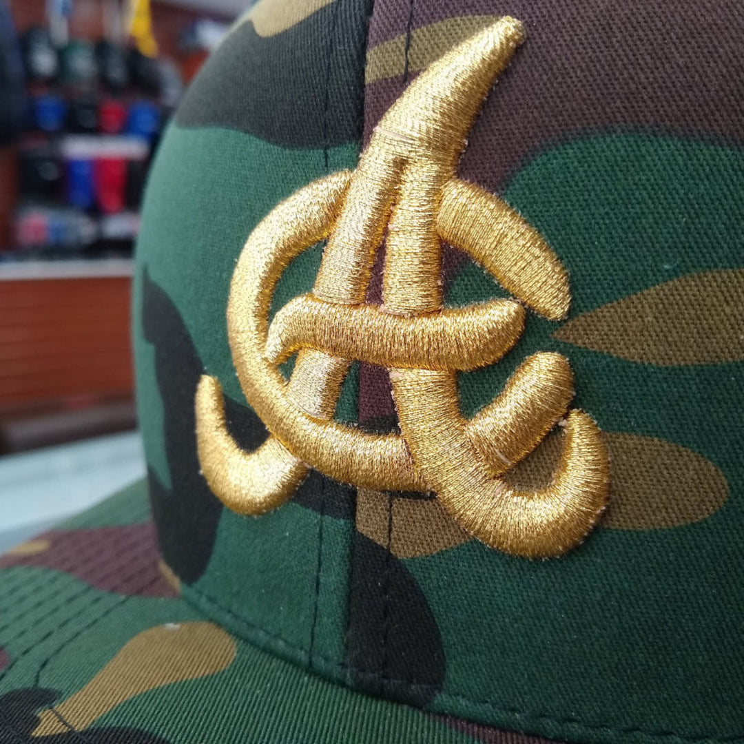 Hats-Aguilas Cibaeñas Embroidered SnapBack Camouflage Hat3