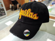 Aguilas Cibaeñas Embroidered Vintage Black/Yellow Aguilas Hat