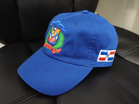 Escudo Republica Dominicana - Dominican Shield Royal/Full Color Dad Hat