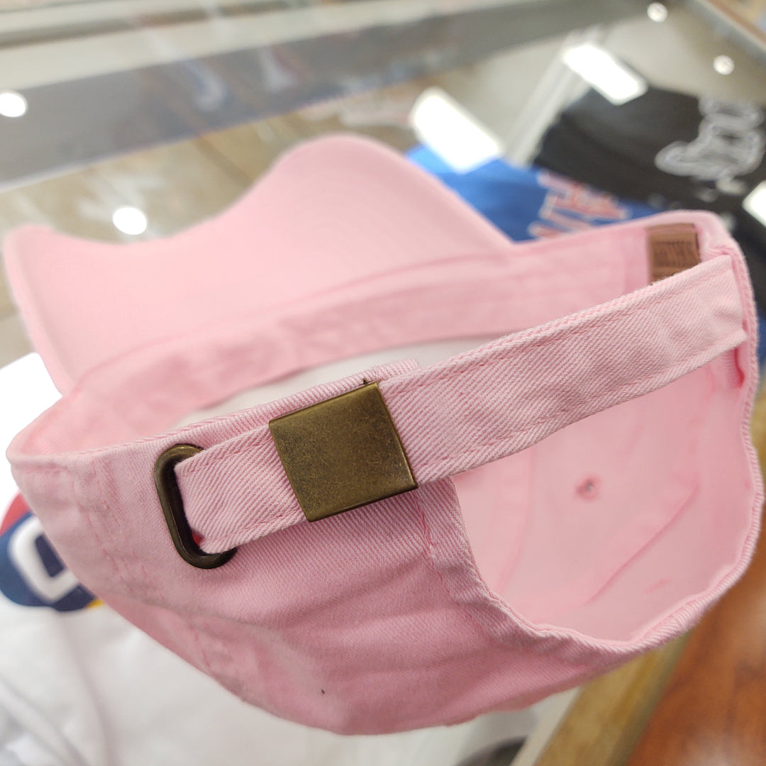 Aguilas Cibaeñas Embroidered Vintage Pink / Black logo Hat