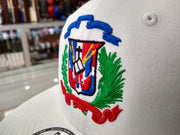 Escudo Republica Dominicana - Dominican Snapback White-Full Color Hat
