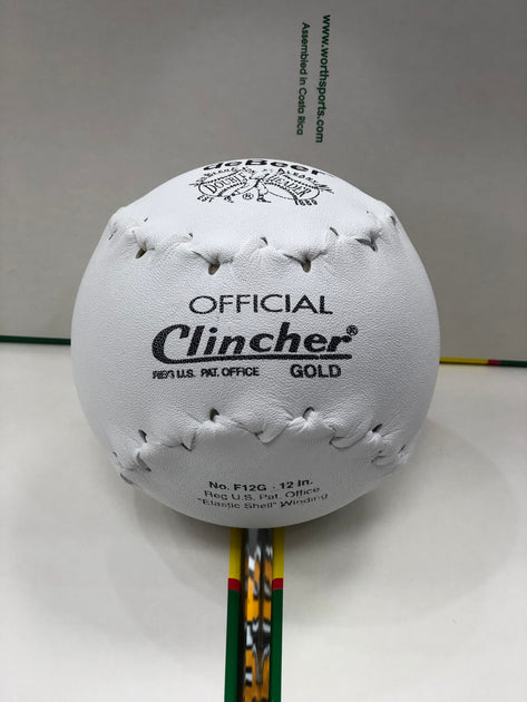 deBeer F12 Official Clincher Softball 12 - 1 Dozen
