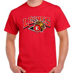 Leones del Escogido with Leones logo Unisex T-Shirts_Red