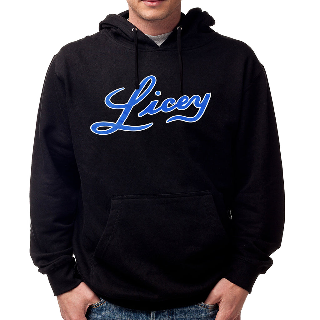 Tigres del Licey Baseball Sweater Hoodie for Men Color Black-Grey-Blue