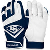 Louisville Slugger Adult Genuine Batting Gloves - Navy / White1
