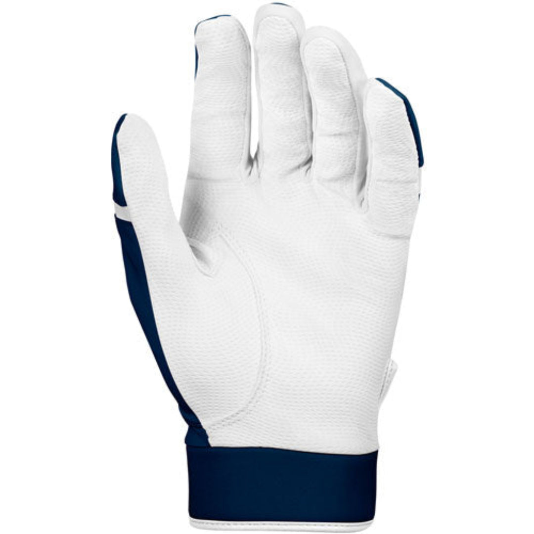Louisville Slugger Adult Genuine Batting Gloves - Navy / White3