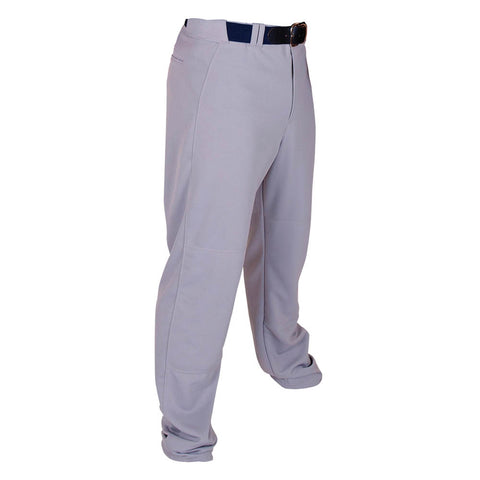 Solid Grey Pro Majestic Flex Base Baseball Pants