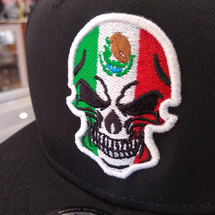 Mexico Embroidered Skull New Era hat1