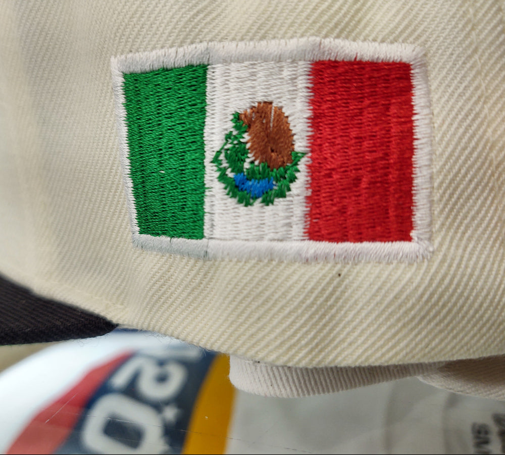 Mexico Snapback hats Embroidered Shield and flag3