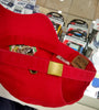 Mexico Vintage hats with Mexican Flag and Shield-Red3