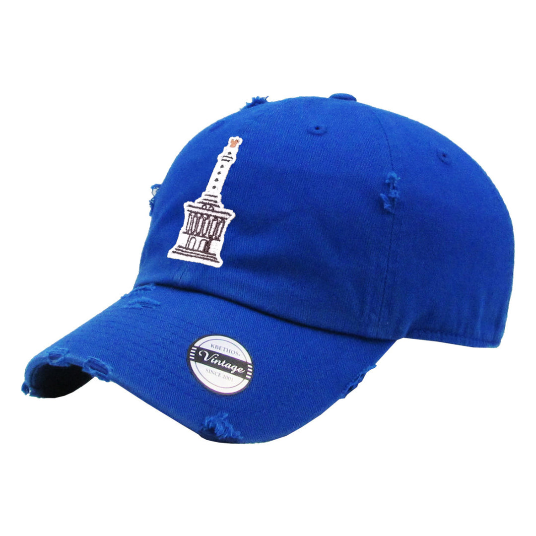 Monumento Santiago Dominican Republic Hats_royal_blue