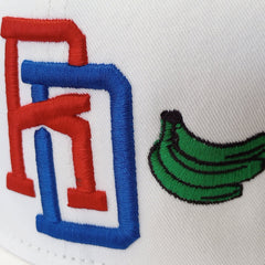 New Era SnapBack White Cap - RD Platano Power2