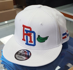 New Era SnapBack White Cap - RD Platano Power4
