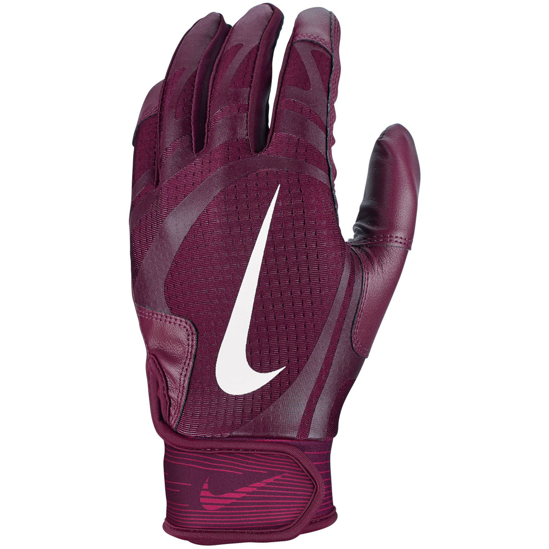 Nike Adult Alpha Huarache Edge Batting Gloves_Maroon1