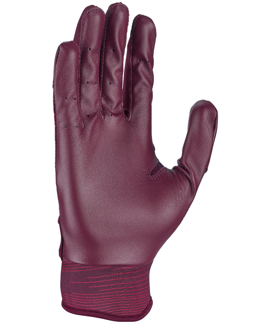 Nike Adult Alpha Huarache Edge Batting Gloves_Maroon2