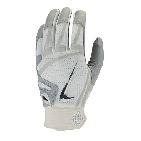 Nike Huarache Elite White/Grey Batting Glove