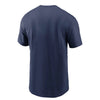 Nike Men's Milwaukee Brewers Navy Blue T-Shirt - (3596500)1