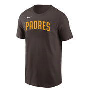 Nike Men's San Diego Padres Brown T-Shirt
