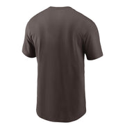 Nike Men's San Diego Padres Brown T-Shirt