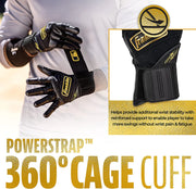 Franklin Powerstrap Infinite Series Adult Batting Gloves Long Cuff