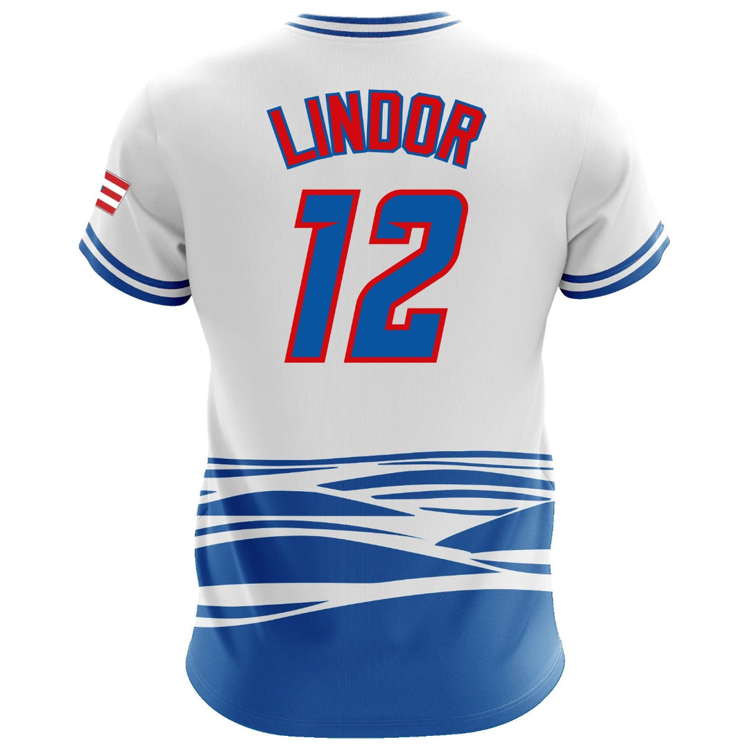 Puerto Rico Lindor light Jersey - 2023