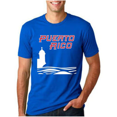Puerto Rico Morro Unisex T-Shirts_Royal