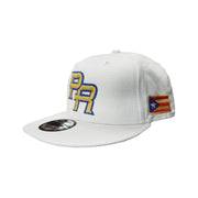 Puerto Rico Snapback White/M. Gold hats