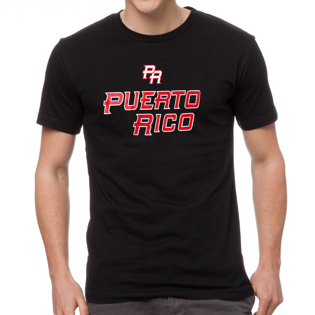 Puerto Rico PR Unisex T-Shirts_Black