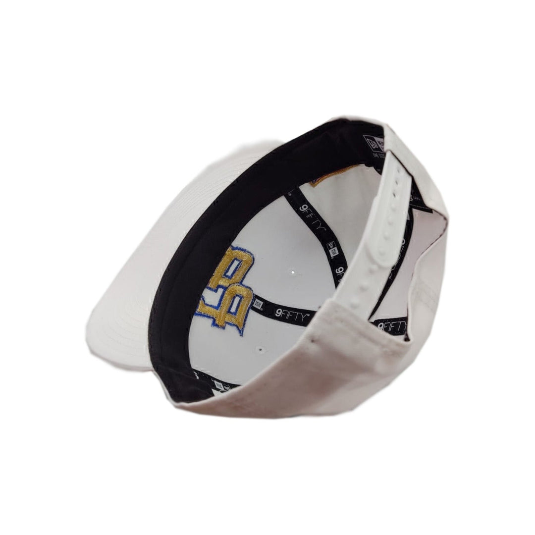 Puerto Rico Snapback White/M. Gold hats1