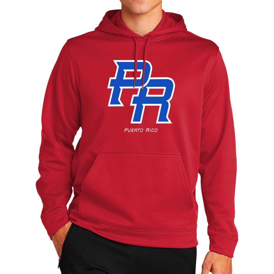 Puerto Rico Sport-Tek Fleece Hooded Pullover F244_Red