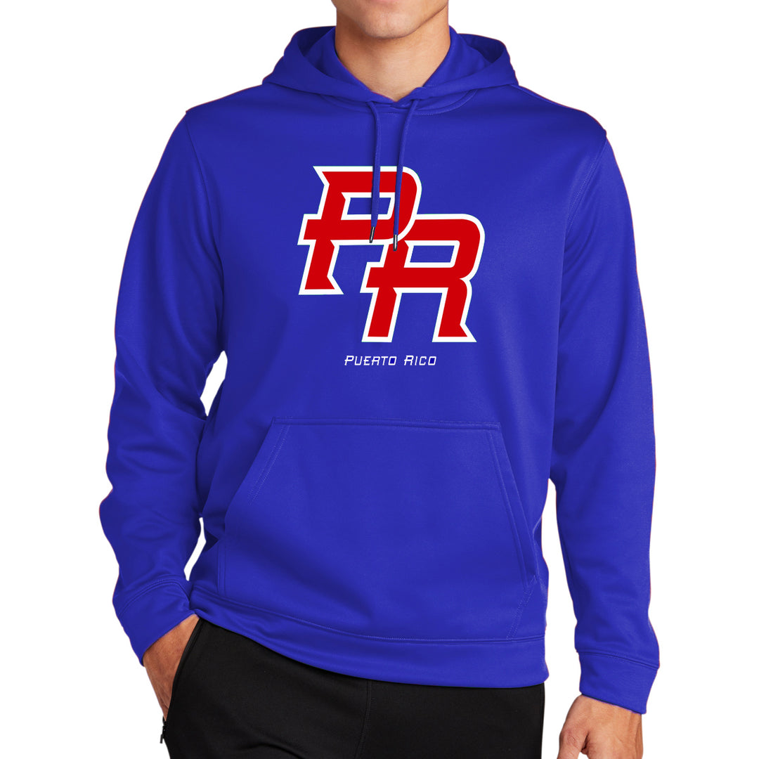 Puerto Rico Sport-Tek Fleece Hooded Pullover F244_Royal
