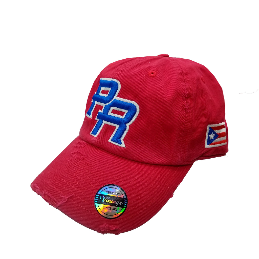 Puerto Rico Vintage Royal Blue hats – Peligro Sports