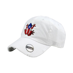 Puerto Rico Vintage hat with Coqui Logo4