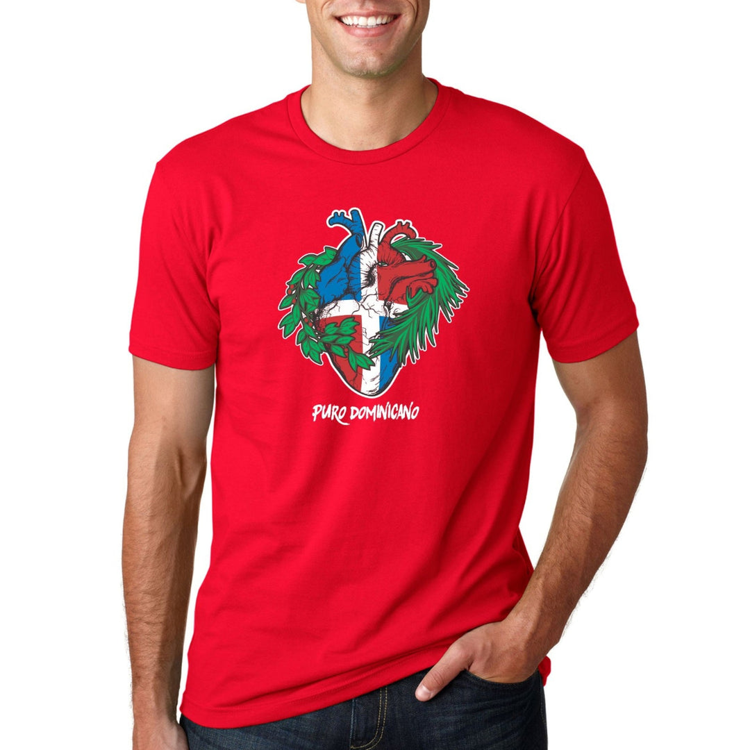 Puro Dominicano unisex T-Shirts_Red