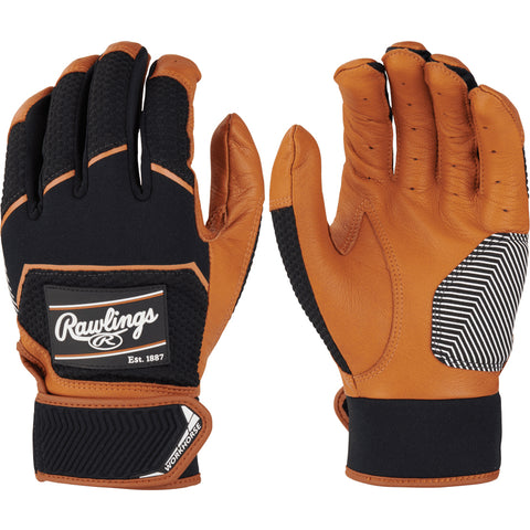 Rawlings Workhorse Adult Batting Gloves - WH22BG-CAR/B