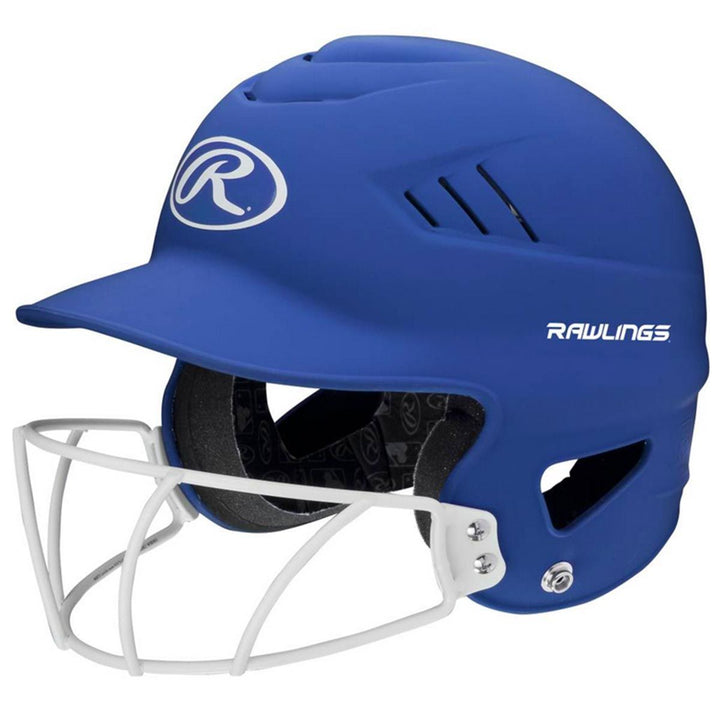 Rawlings Coolflo Fastpitch Highlighter Softball Batting Helmet_Royal