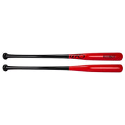 Rawlings Fungo Maple - Wood Bat - Fungo Bat - Black/Red