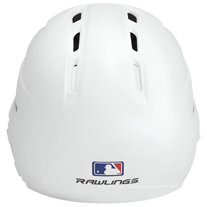 Rawlings R16 Reverse Matte Batting Helmet - Senior_White1