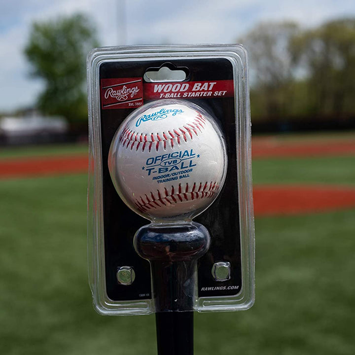 Rawlings Youth Tee Ball Bat - (25") Ash Wood - WBTBC.