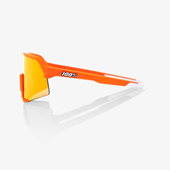 100% S3® Neon Orange HiPER® Red Multilayer Mirror Lens + Clear Lens Included