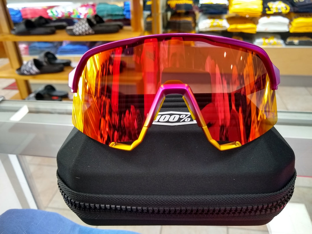 2022 S3 Fernando Tatis JR SE Pink Yellow HiPER® Red Multilayer Mirror Lens - 100 percent