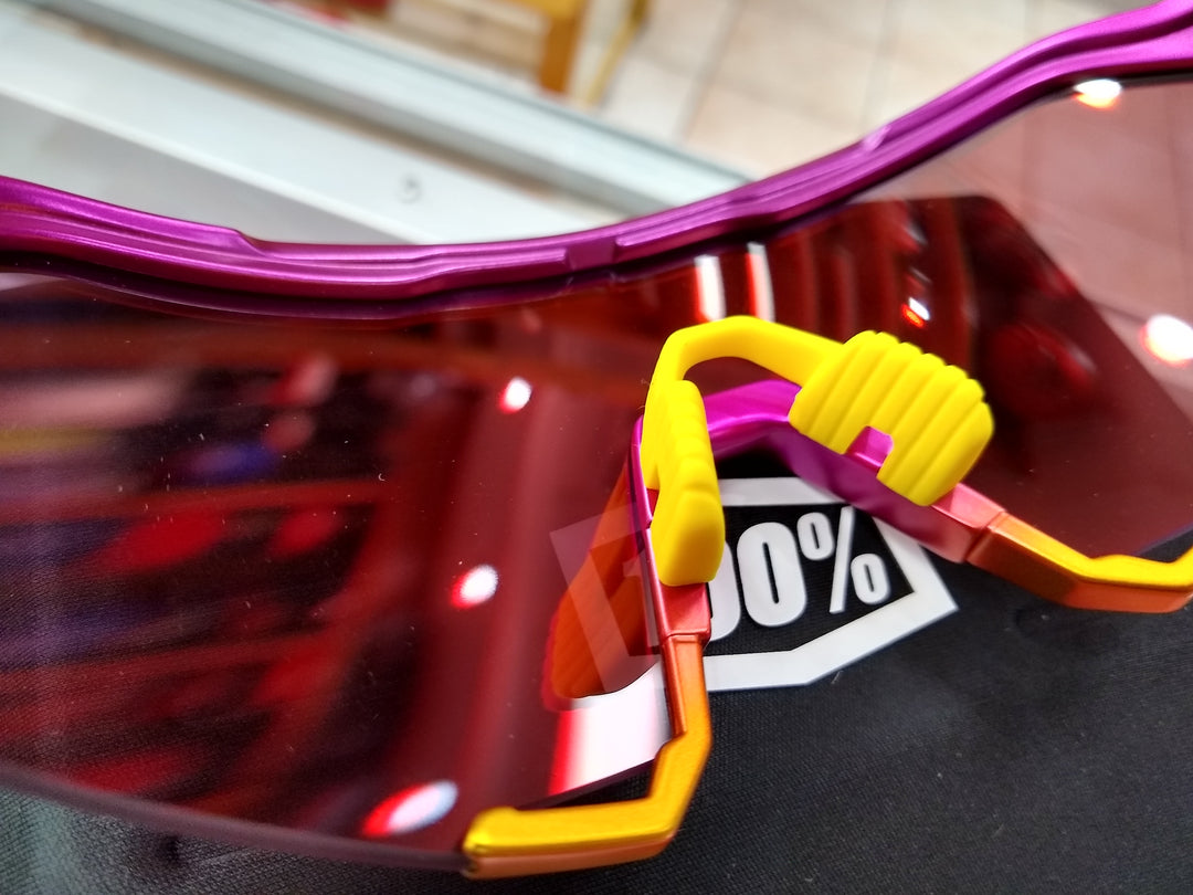 2022 S3 Fernando Tatis JR SE Pink Yellow HiPER® Red Multilayer Mirror Lens - 100 percent