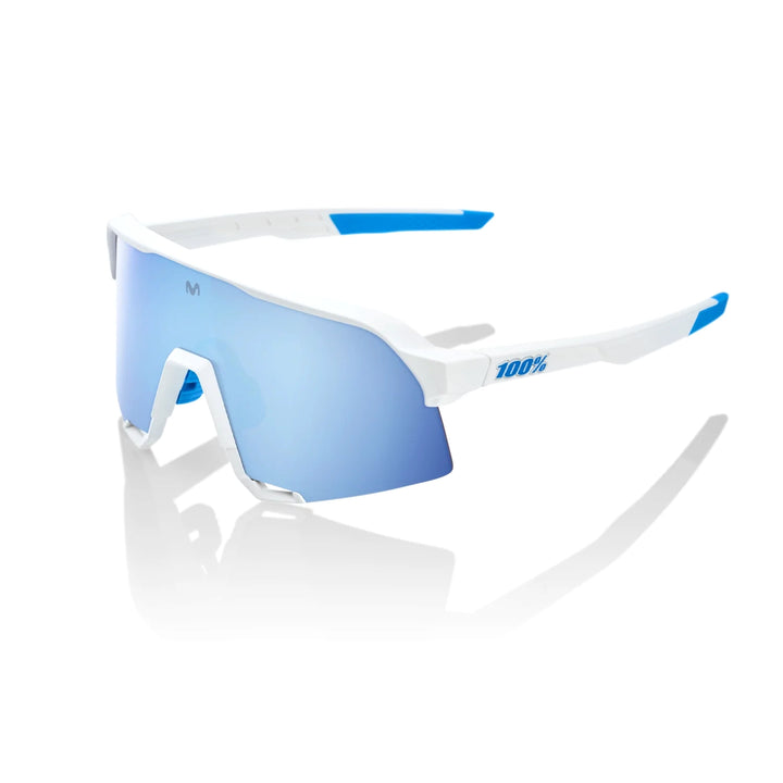 100% S3 SE Movistar Team White HiPER® Blue Multilayer Mirror Lens 60005-00013