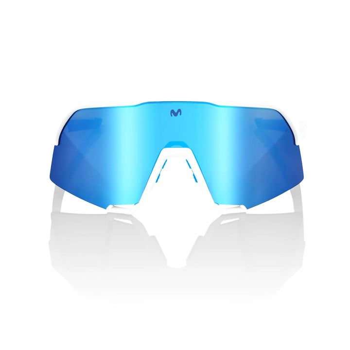 100% S3 SE Movistar Team White HiPER® Blue Multilayer Mirror Lens 60005-00013