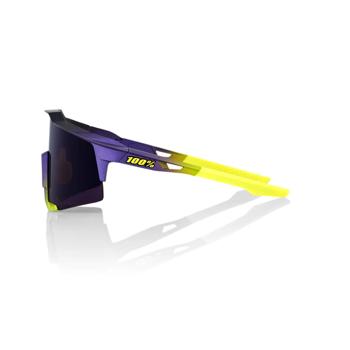 100% Speedcraft Matte Metallic Digital Brights – Dark Purple Lens