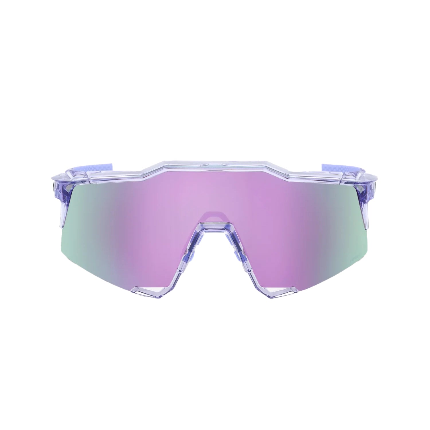 Lunettes 100% Glendale Polished Translucent Lavender - Verres HiPER Lavender Mirror