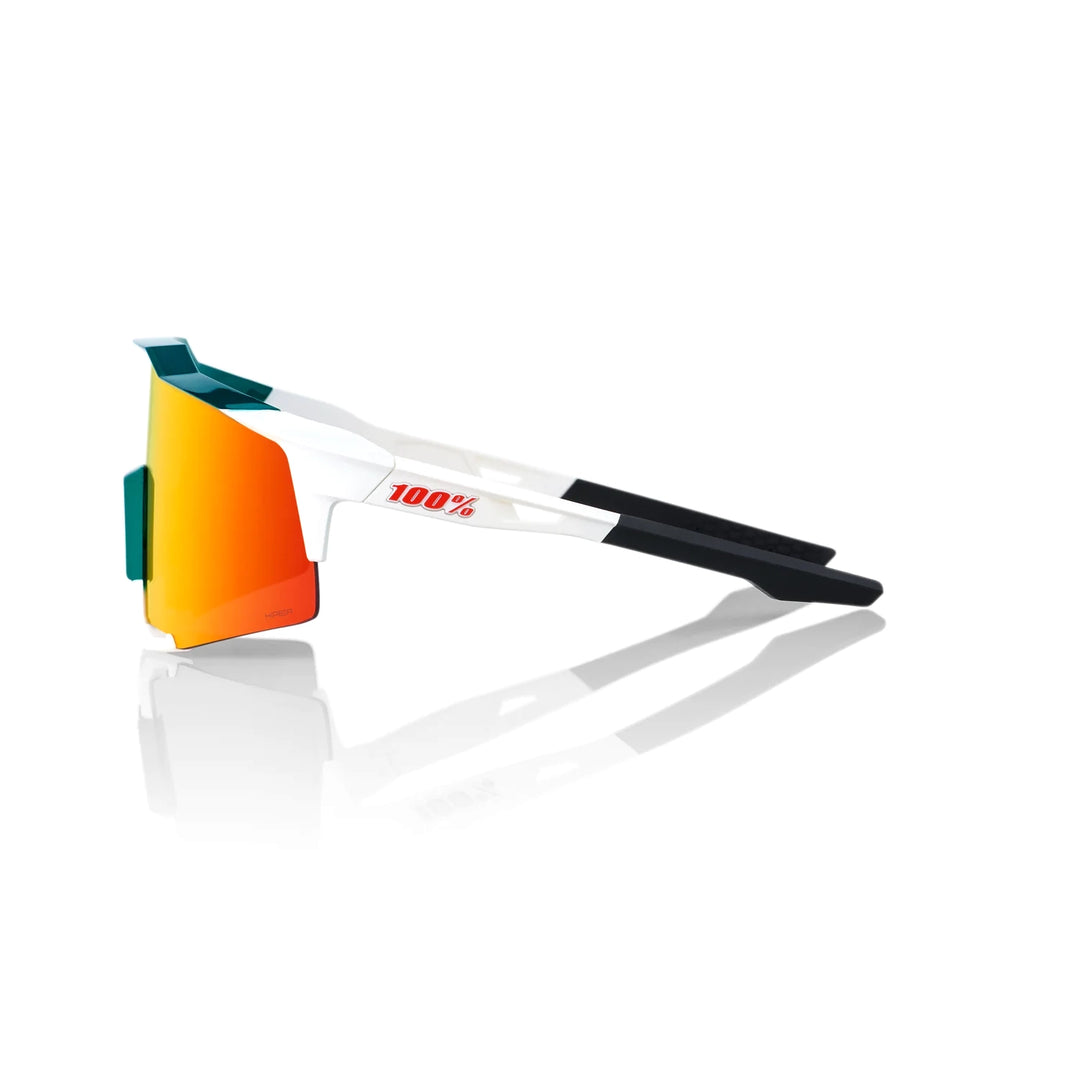 100% SPEEDCRAFT BORA - hansgrohe Gloss Metallic / Matte White HiPER® Red Multilayer Mirror Lens 60007-00013