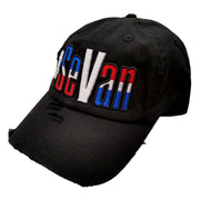 SeVan Embroidered Logo - Black Vintage Hat.1