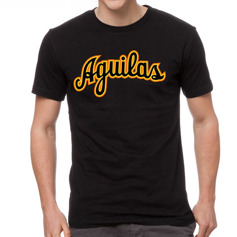 Aguilas Cibaeñas T-Shirts With Cursive Letters
