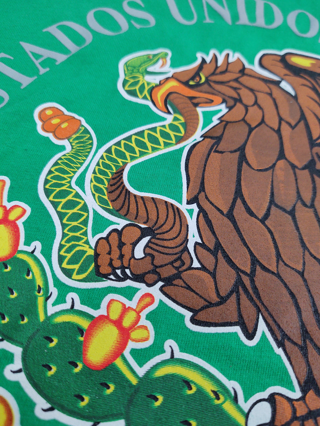 T-Shirts with Mexican Shield Printed with High Quality1